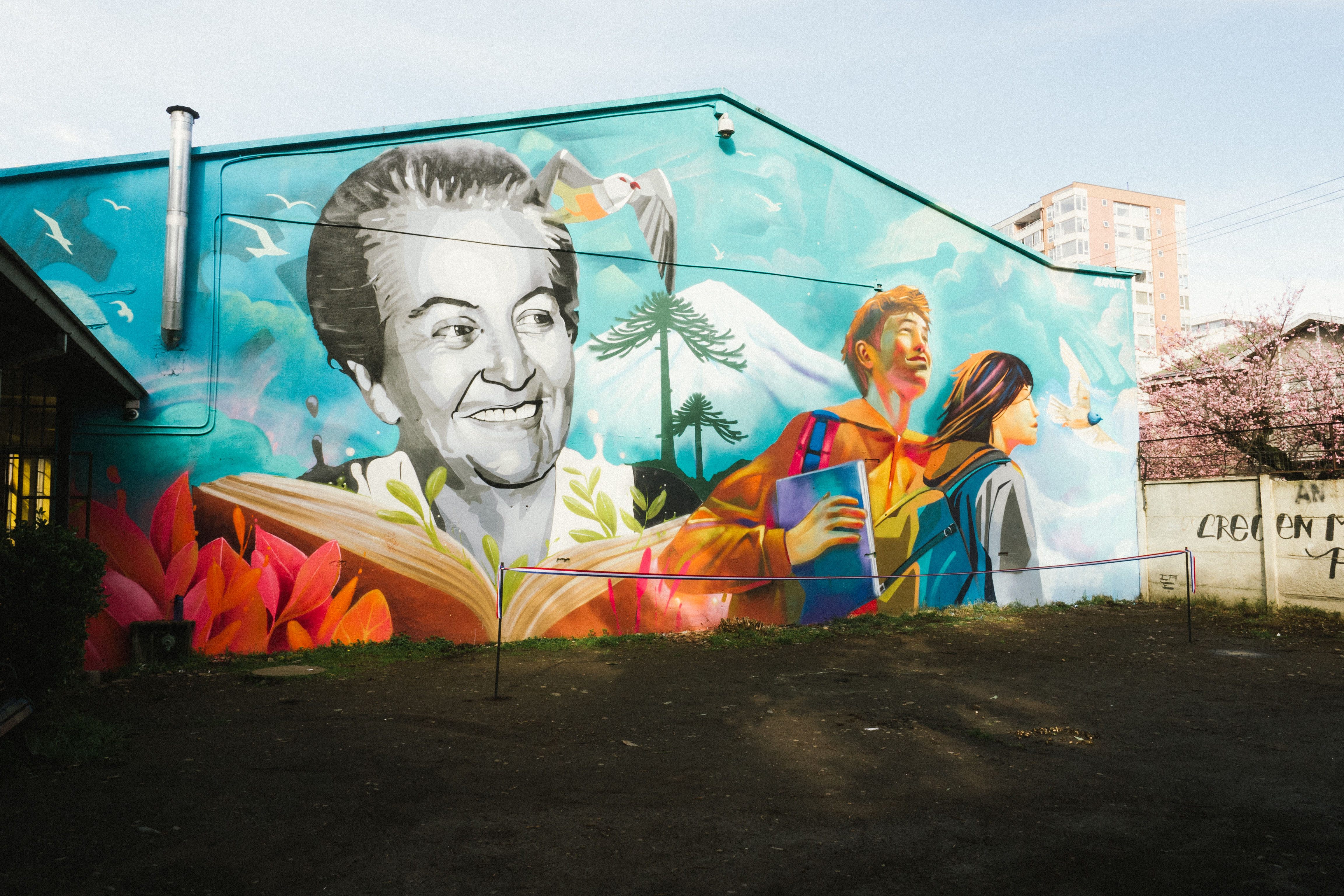 Mural Gabriela Mistral