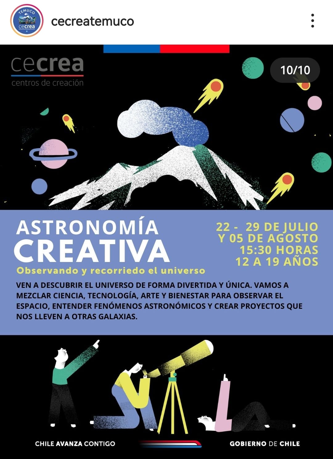 Astronomía creativa
