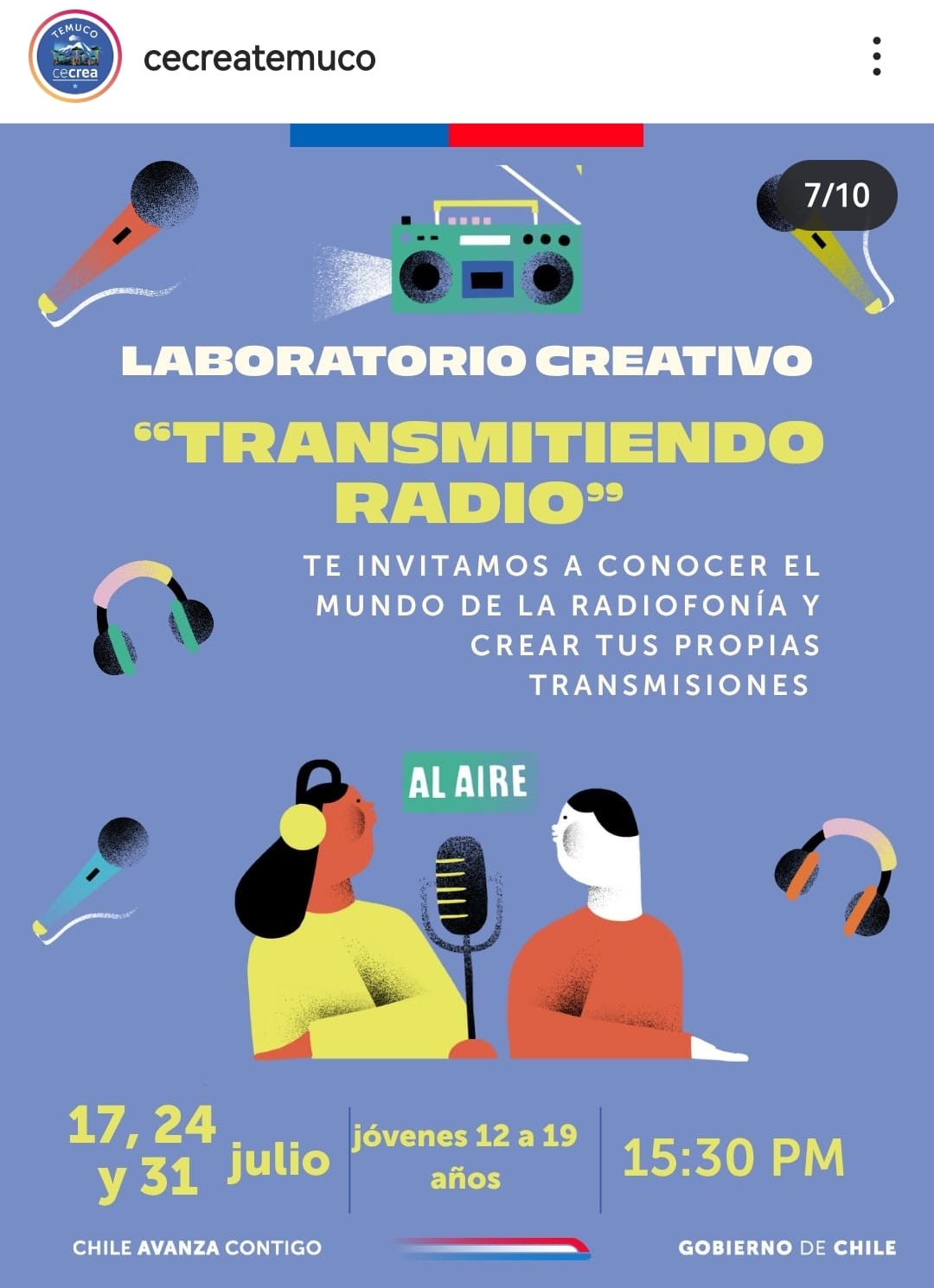 Transmitiendo radio