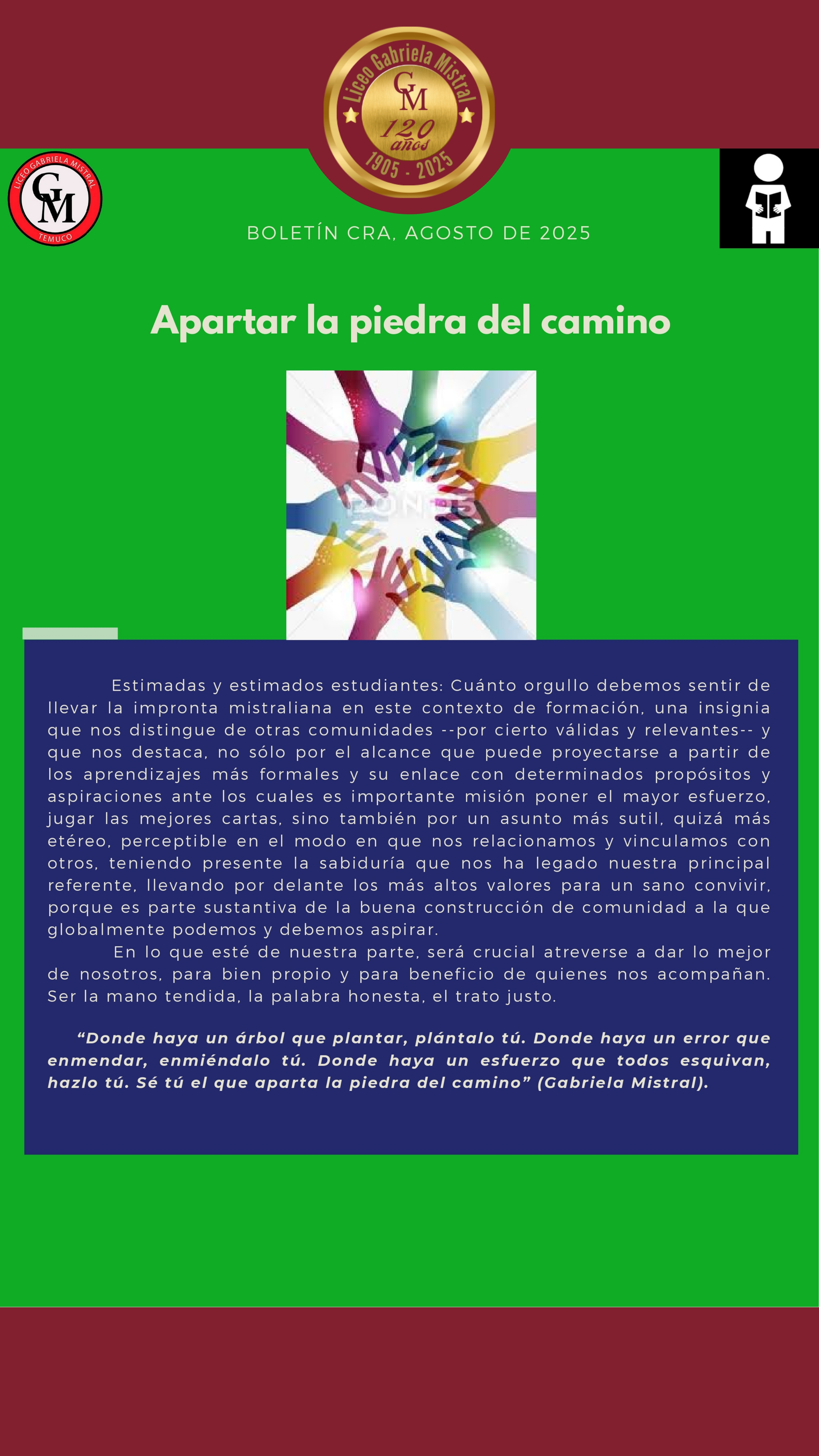 Foto 2 - Apartar la piedra del camino