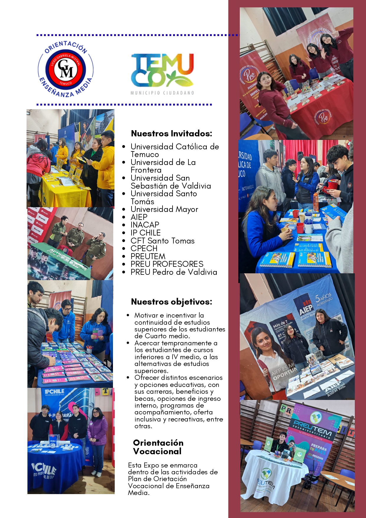 Boletín Expo Vocacional - Página 2